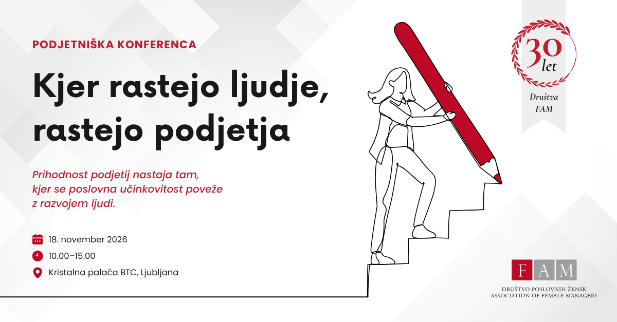 Kjer rastejo ljudje, rastejo podjetja